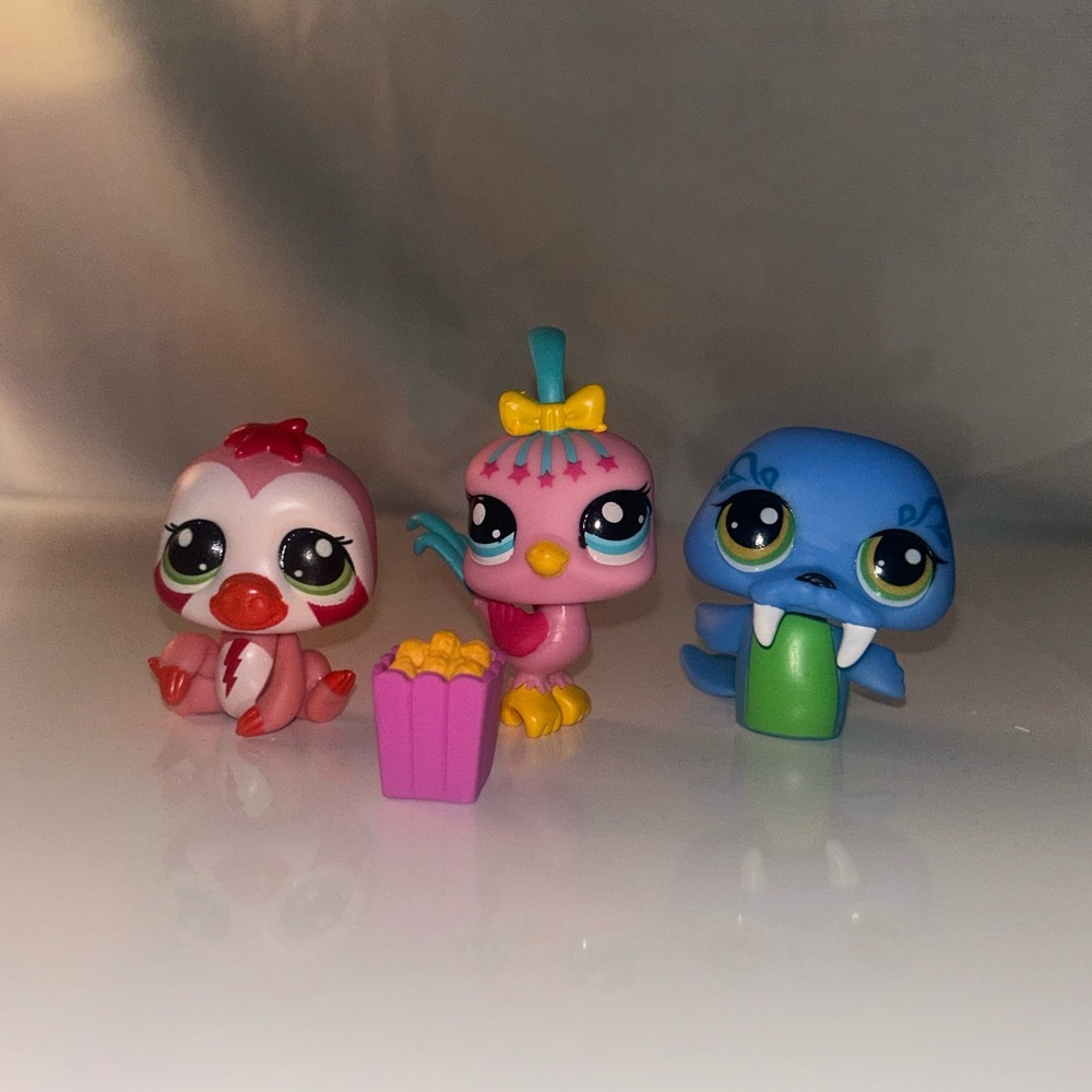 Colorful Animal Figurine Set